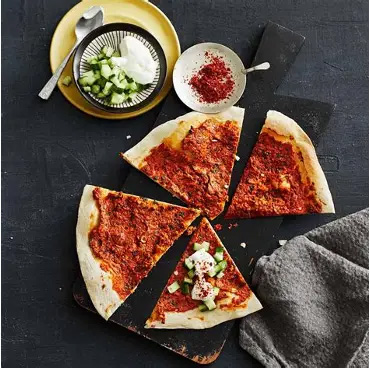 Lahmacun mit Käse
