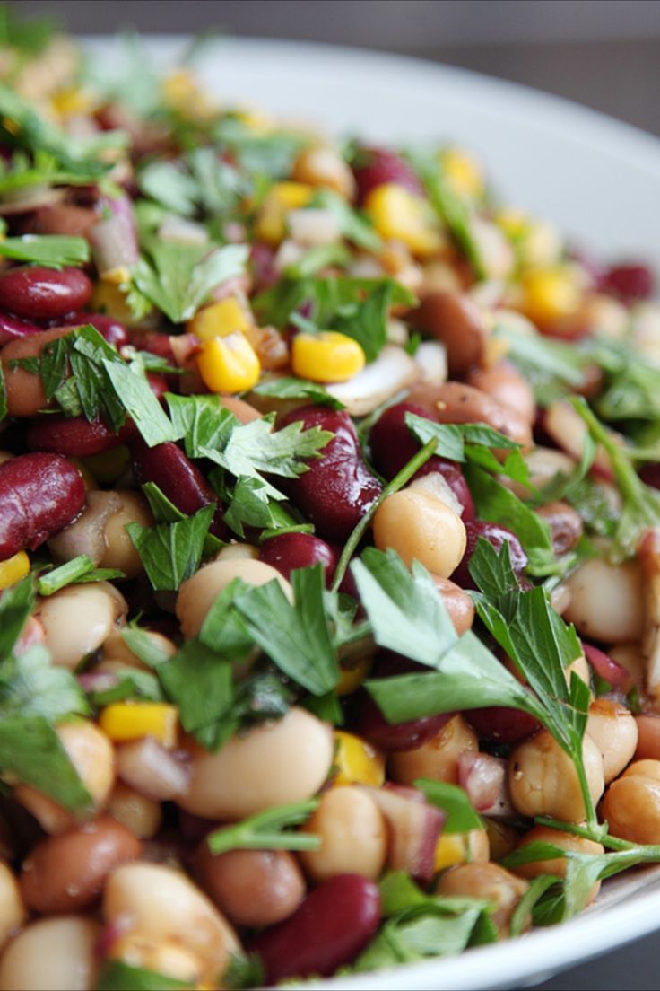 Bohnen Salat