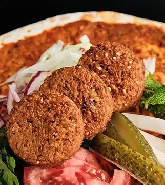 Falafel Lahmacun