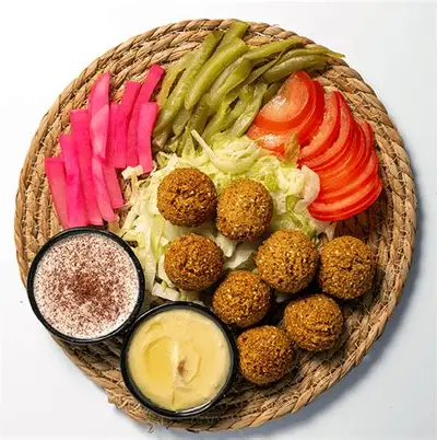 Falafel-Teller